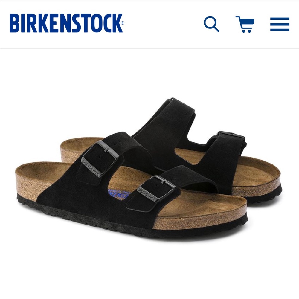 Arizona Soft Footbed - Suede Leather